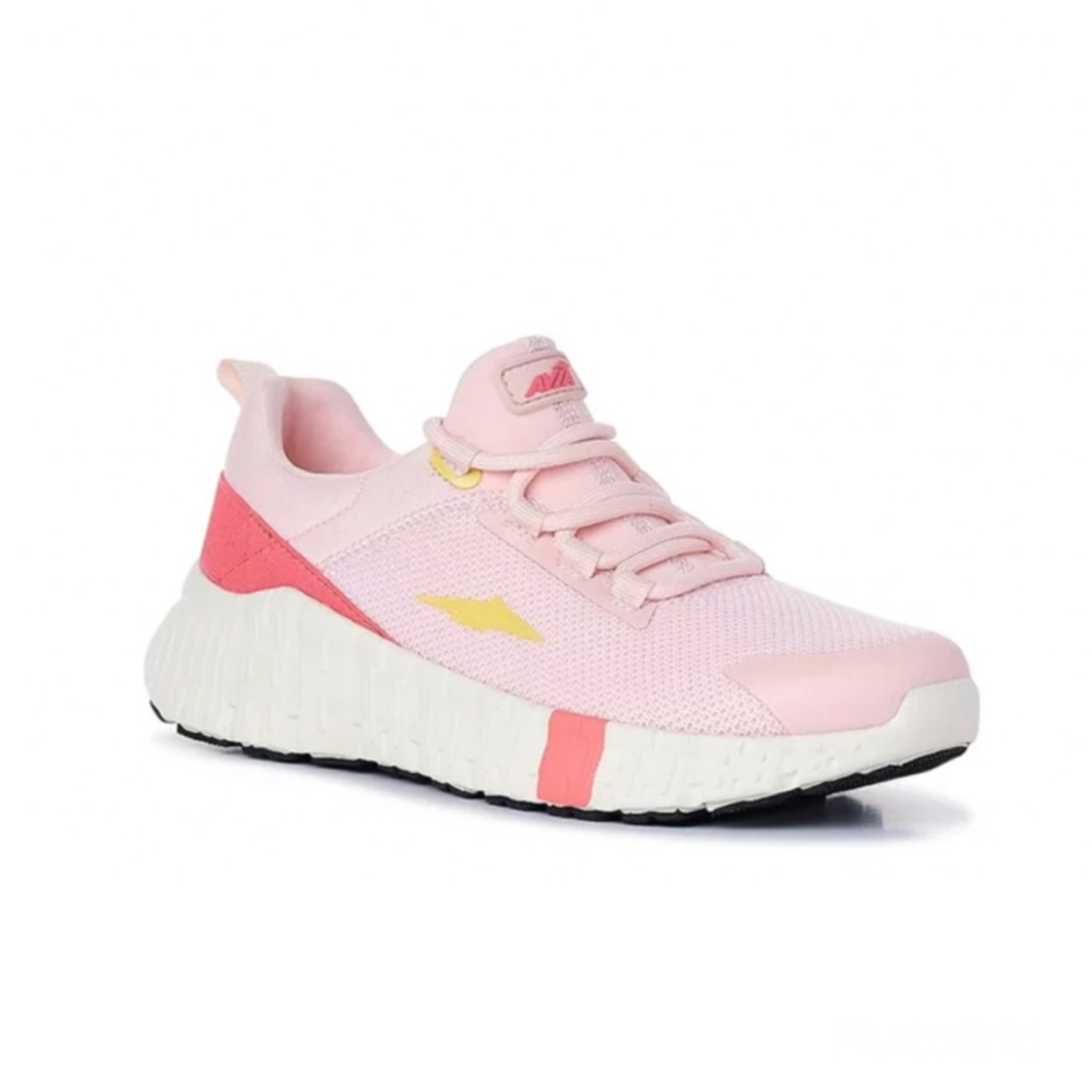 NEW Avia Women's Geo Comfort Pink White Sneaker Size 10W NWOB - Picture 2 of 15